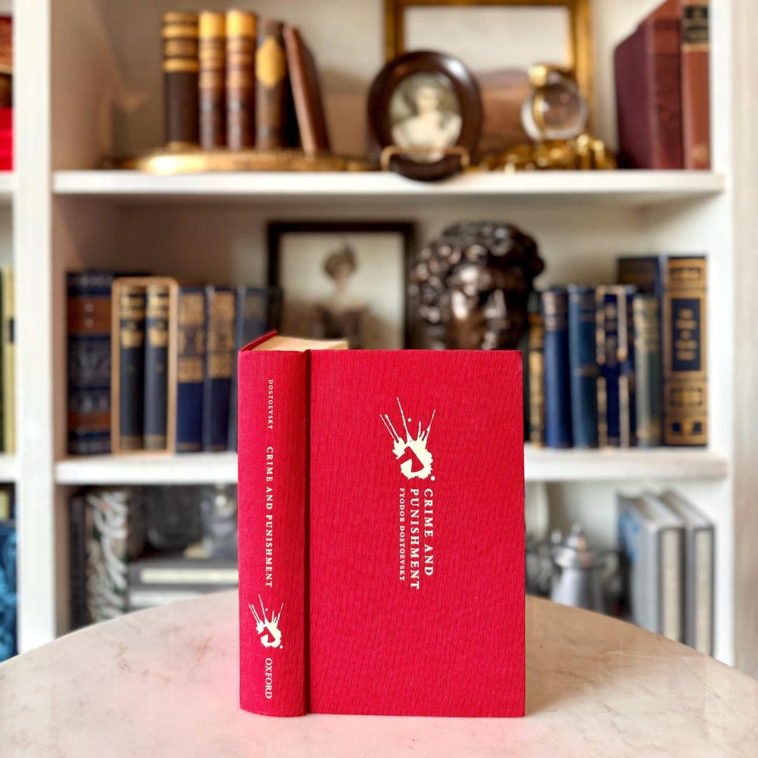 Crime and Punishment by Fyodor Dostoevsky - Clothbound Collector’s ...