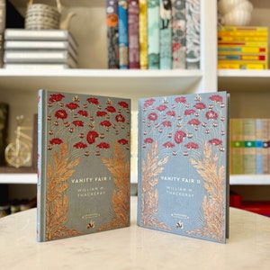 NEW Vanity Fair William Makepeace Thackeray Timeless Classics | 2 Book Set | Exclusive UK Gift Editions | Deluxe Hardcovers w/ Gold Foil