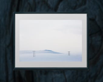 Paisaje ártico desolado de Noruega - Fotografía artística