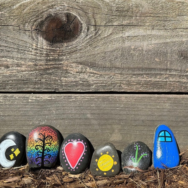 Hand Painted Rocks - Etsy