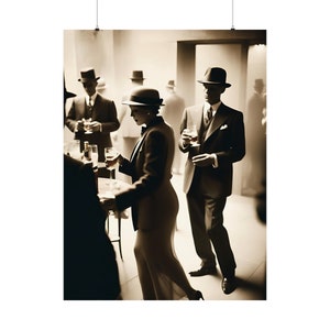 Prohibition Wall Art Matte Vertical Posters