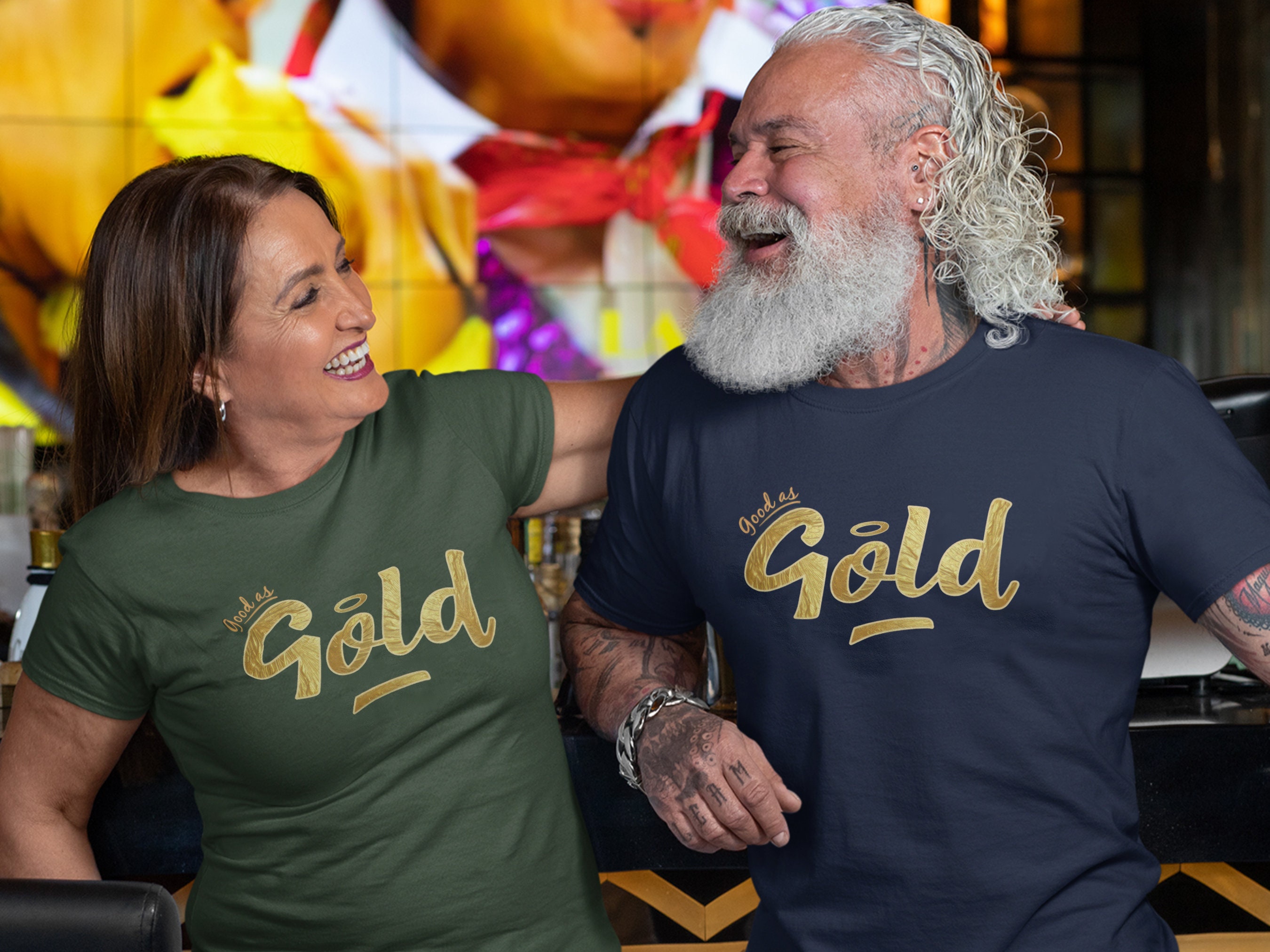 Gold Wool T-Shirt
