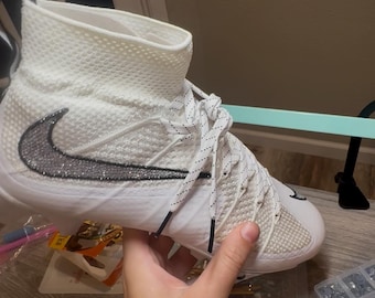 Bedazzled Cleats and Sneakers