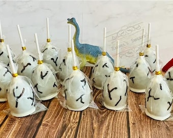 Dino Egg Cake Pops