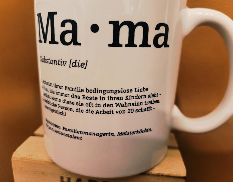 Mug Saying mama Noun the Synonyms Autumn Winter Coffee Tea Coffee