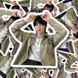Enhypen Sunghoon Sticker: K-Pop Idol Merch