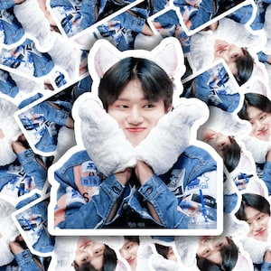 Ateez Wooyoung Sticker: Durable Vinyl Atiny Gift