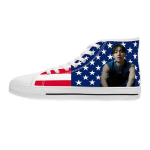 Stray Kids Bangchan High Top Sneakers: Unisex Kpop Fashion