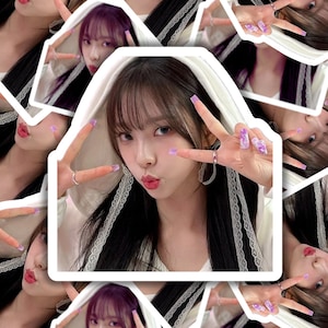 AESPA Karina Cute stickers, Aespa Karina My World Kpop stickers, Aespa Karina Merch, Fan Gift, Birthday Gift & Concert Merch