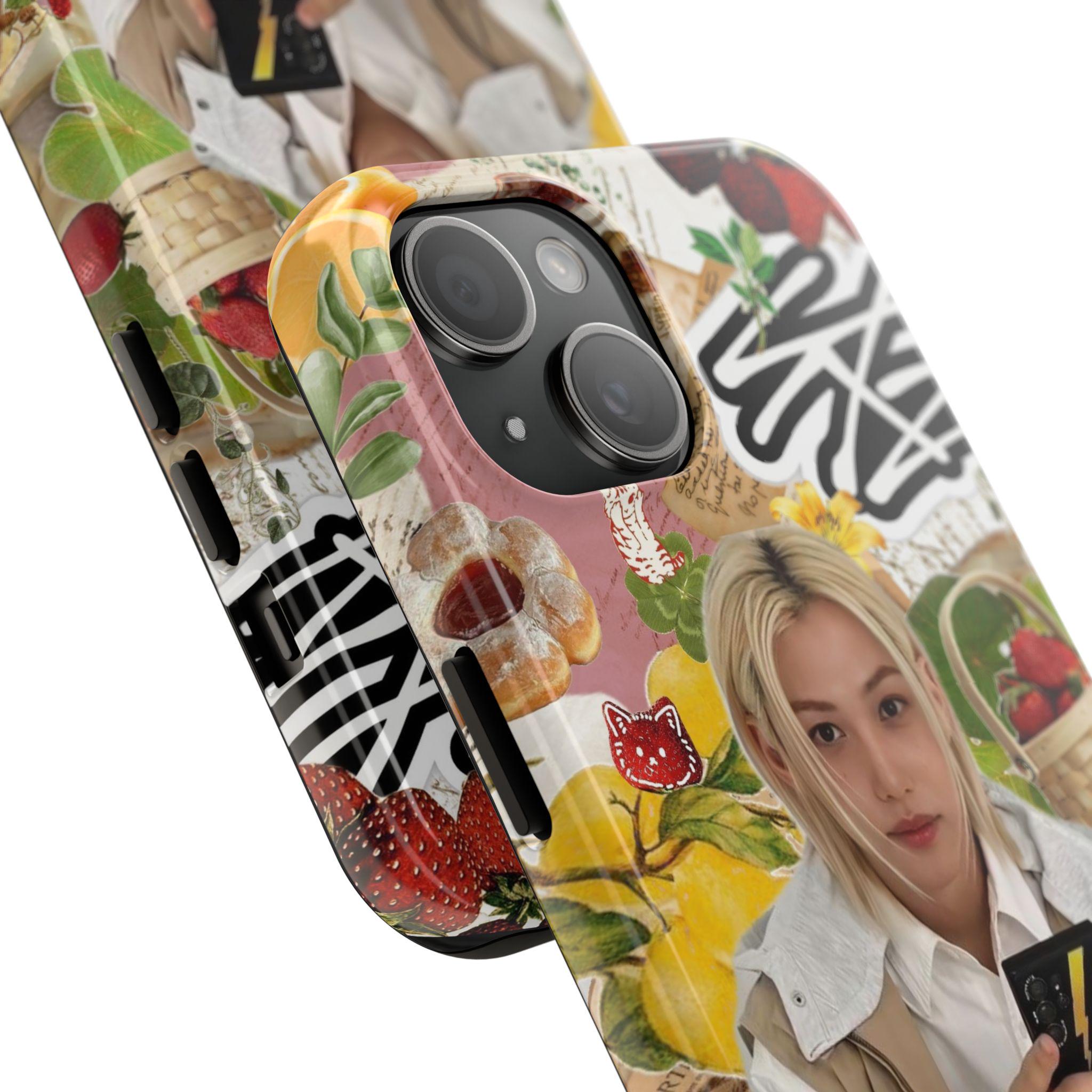 SKZ Felix Strawberry iPhone Case: Stray Kids Tough Phone