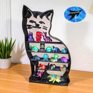 Kitty Knick Knack Shelf Wall Hanger and stand alone