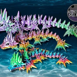 3d gedruckter Baby Drachen, Drachen Fidget Spielzeug, Flexi Drachen, 3d gedruckter Drache, Drachen Geschenk, Drachen kollektion, Made to order Drache