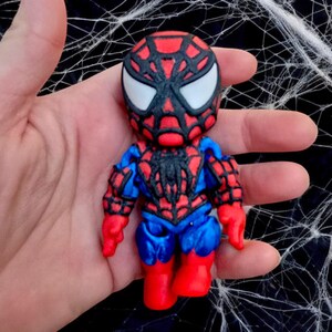 3D Printed Spiderman Fidget Toy, Articulated PLA Vunk Flexies - Etsy