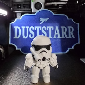 3D Printed Flexi Stormtrooper, Star Wars Fidget Toy