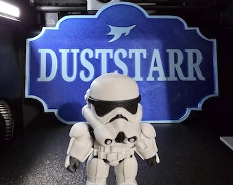 3D-geprinte Flexi Stormtrooper, Star Wars Fidget Toy