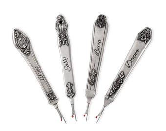 Custom Name Seam Ripper - Personalized Retro Stitch Remover - Sewing Tool, Gift for Sewers, Tailors, Mom, Grandma