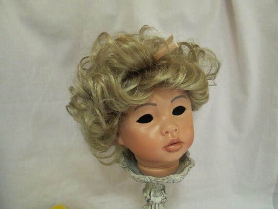 Vtg Doll Wig Trina By Monique 14 15 Blonde Short Hair Etsy