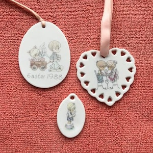 Precious Moments Ornaments Trio