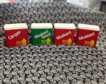 Tones Metal Spice Tins