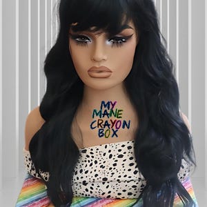 Betty with black wig 2025
