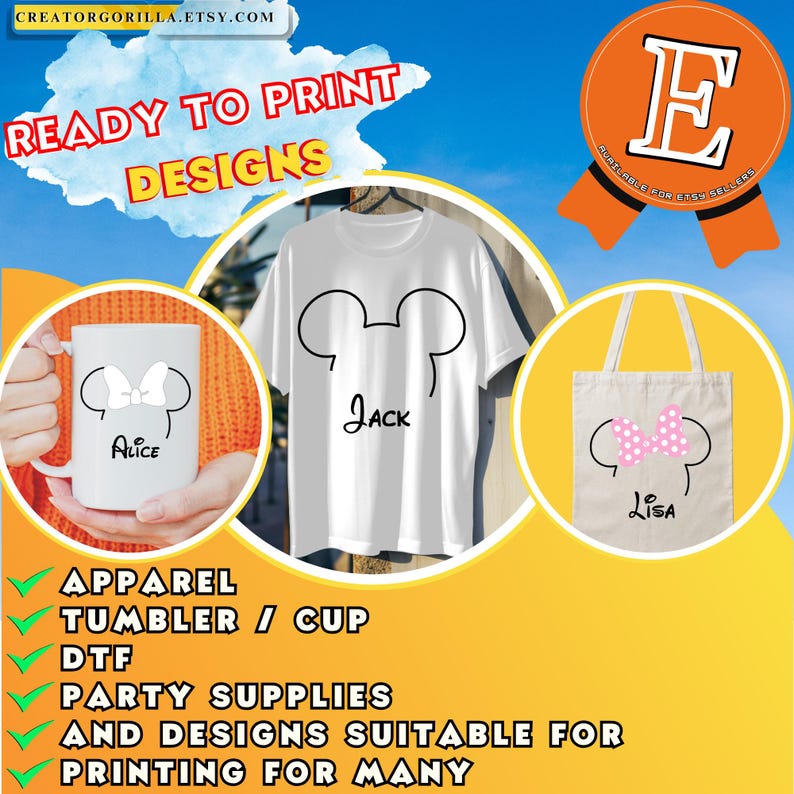 Musse Pigg öron Canva redigerbar mall, personlig text Musse Pigg Png, anpassade namn Canva designer, Musse Pigg Canva mall, digital nedladdning bild 4