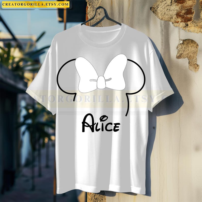 Musse Pigg öron Canva redigerbar mall, personlig text Musse Pigg Png, anpassade namn Canva designer, Musse Pigg Canva mall, digital nedladdning bild 5