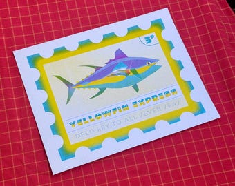 Tonno Express - Stampa Risograph