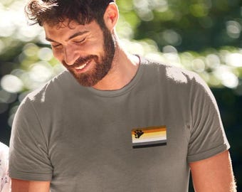 Classic Bear Pride Logo T-Shirt - Showcase Your Pride! Ideal for LGBTQ+ bear community members. Stylish and symbolic attire. Gay Pride Gift