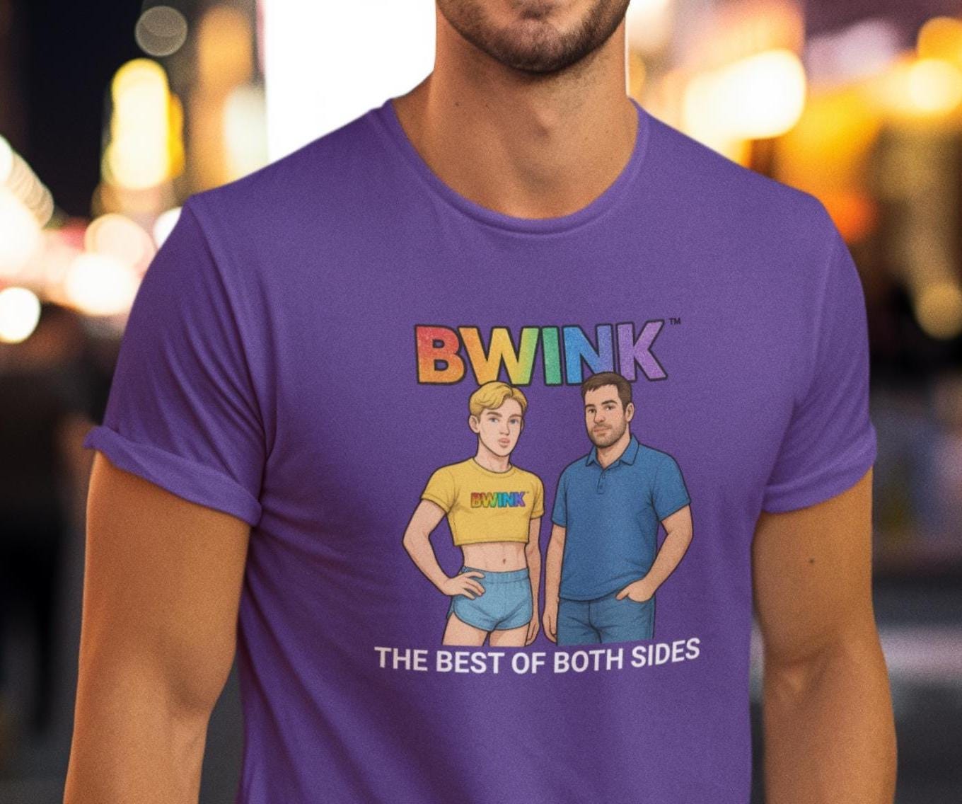 BWINK™ Pride Shirt: Funny Bear & Twink Graphic Tee