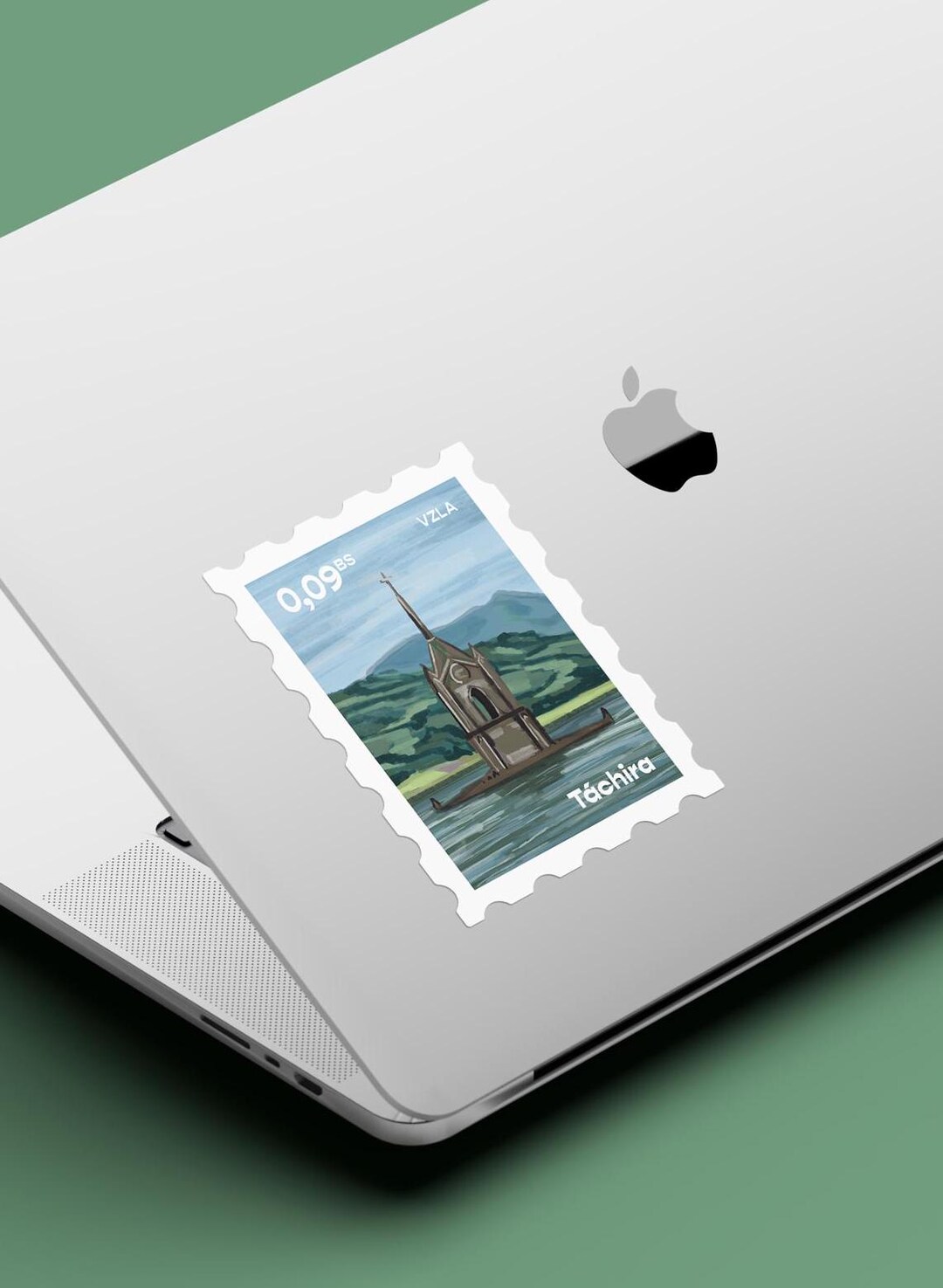 Sticker Varicha Táchira Sticker | Venezuela Stamp Sticker | Venezuelan Flag | Travel ...
