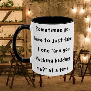 Mug rigolo, Humour adulte, Mug bâillon, Mug de bureau
