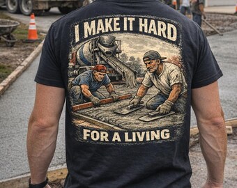 Lustiges Betonarbeiter-Hemd Beton-Arbeiter-Hemd Beton-Arbeiter-Hemd