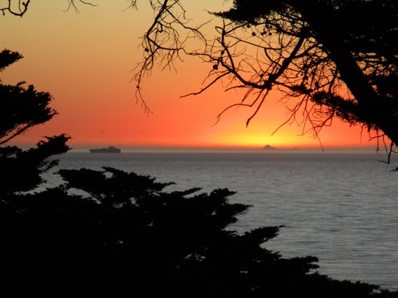 Golden Sunset in San Francisco