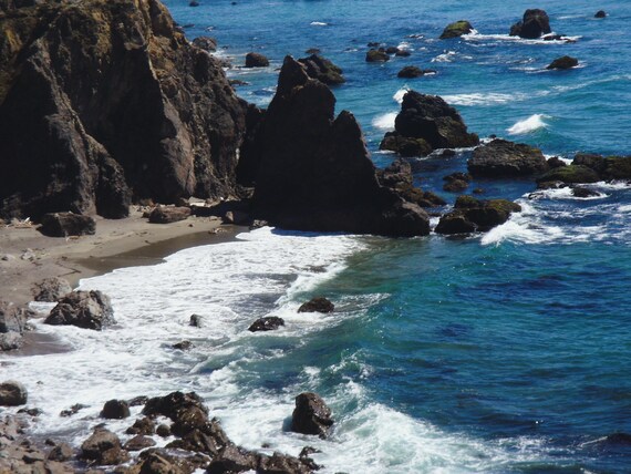 Over the Cliff in Northern CA near Bodega Bay