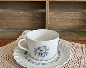 Vintage Fontenay Haviland Limoges Teacup and Saucer Set