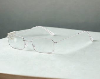 Vintage Anti-Blue Light Glasses, Metal Frame Eyeglasses, UV400 Protection, blue light glasses, daily screen use, stylish blue light glasses