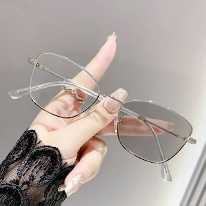 Photochromic glasses, blue light reading glasses, Sweet Cool Eyewear, non prescription glasses, vintage blue light, vintage style eyeglasses