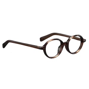 Small Oval eyeglasses, old fashion eyeglasses, vintage style eyeglasses, retro glasses frames, Anti-Blue Light Glasses, Retro Style Glasses