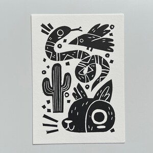 Desert Friends Block Prints