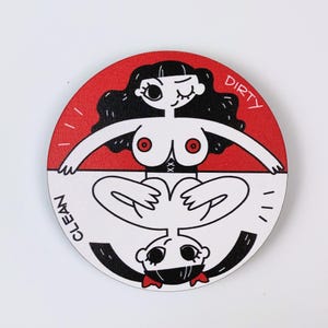 Thick Clean/Dirty Dishwasher Magnet