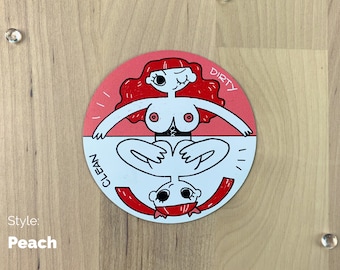 Flexible Vinyl Clean/Dirty Dishwasher Magnet