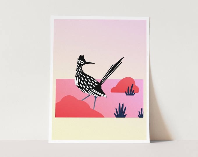 Roadrunner Print - Etsy