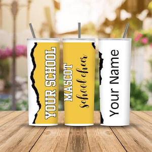 Personalized COLLEGE, UNIVERSITY, or SCHOOL Insulated 20 oz. Tumbler