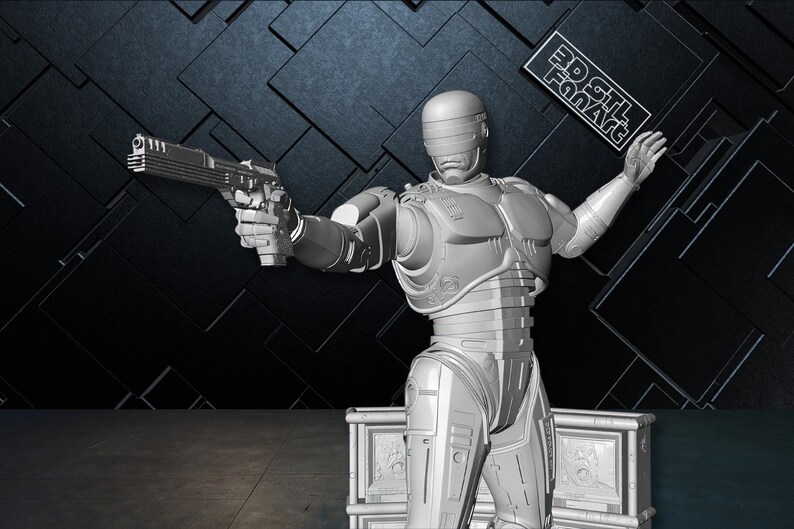 Robocop Stl File Robocop 3D STL Files High Quality Digital Printable File Robocop STL ...