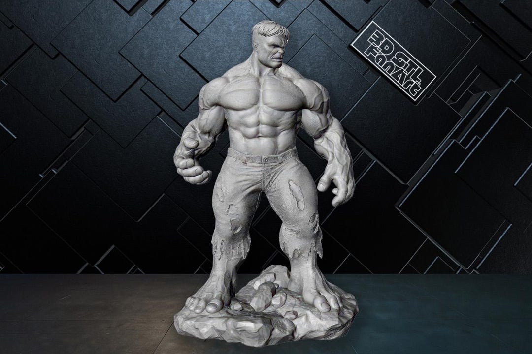 Hulk 3D STL Model | High-quality & Detailed | Ready for 3D Printing ...