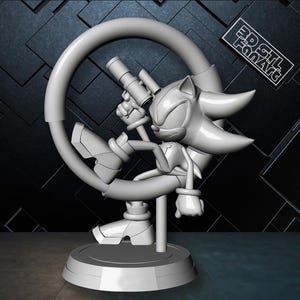 Plik STL z kreskówką 3D | Statua postaci z gry o wysokiej szczegółowości | Gotowy do druku dla Twojej drukarki 3D | Plik cyfrowy | Pliki STL FanArt | Druk 3D