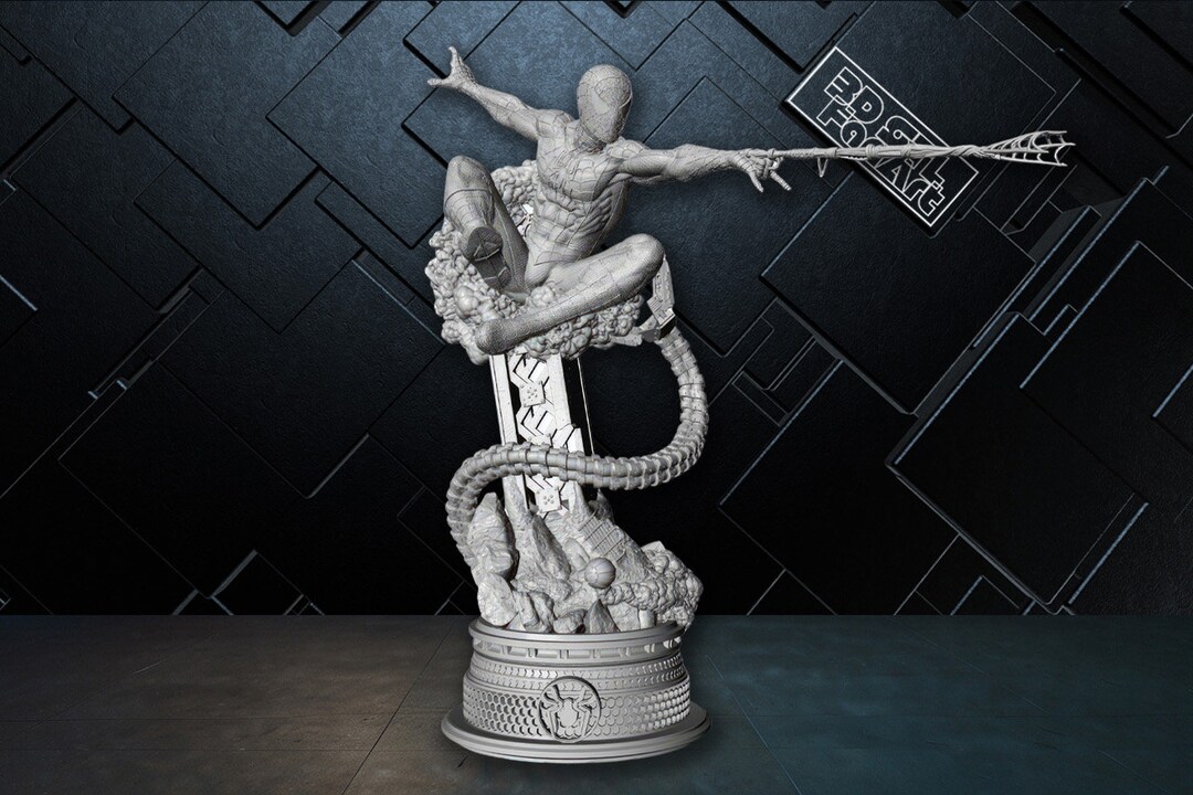 Spiderman 3D STL File | High Quality | Detailed Digital Model | Ready ...