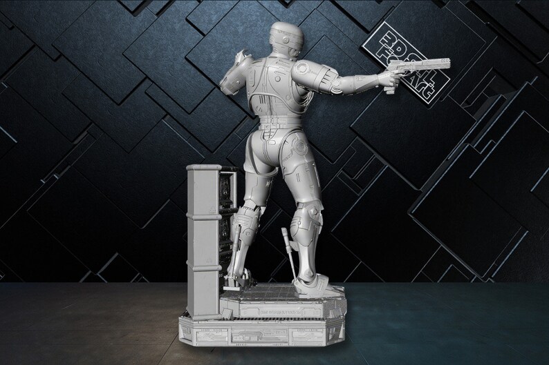 Robocop Stl File Robocop 3D STL Files High Quality Digital Printable File Robocop STL ...