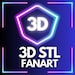 3DSTLFanArt store logo