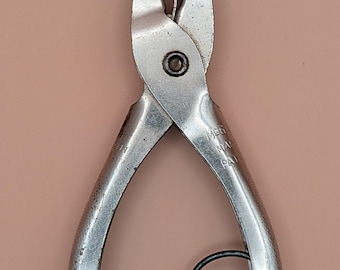 Perforadora vintage genuina Gem McGill M.P Co Marengo ILL